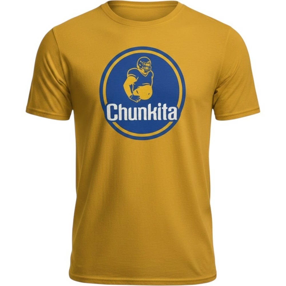 Chunkita T-Shirt from Lineman Probs Jerzees Dri-power football graphic Sz 3XL